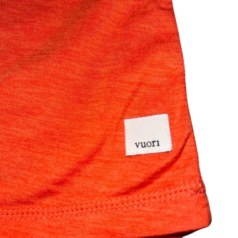 EUC Vuori Lux Performance Orange Racerback Tank Top Small Active Gym Outdoor - Picture 4 of 6